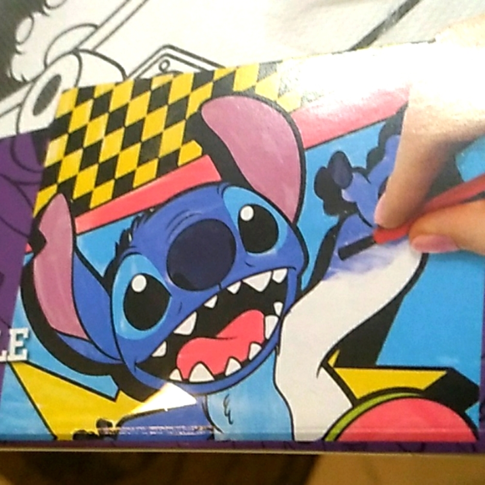 Paint your own stitch art set